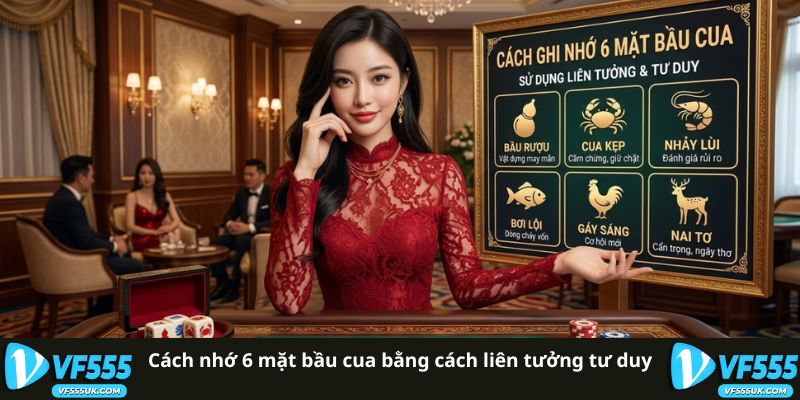 Cách Nhớ 6 Mặt Bầu Cua - Nhận Biết Nhanh Biểu Tượng 2 Cách nhớ 6 mặt Bầu Cua bằng liên tưởng