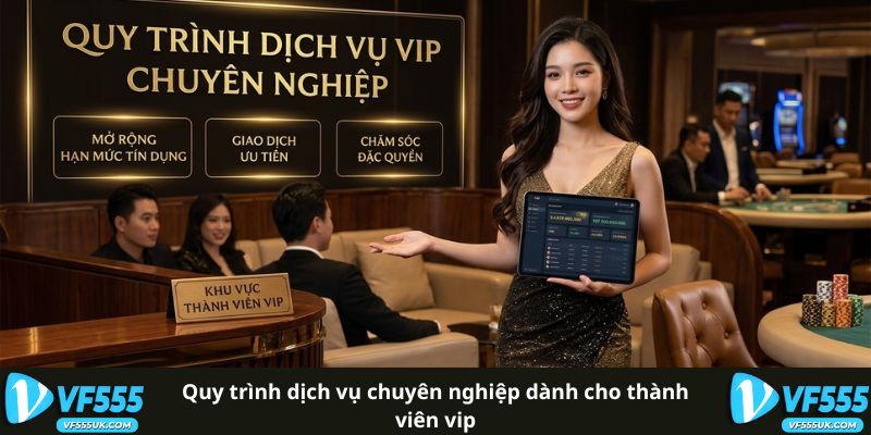 Cấp Bậc VIP VF555 - Quyền Lợi Theo Từng Hạng Thành Viên 3 Dịch vụ VIP VF555
